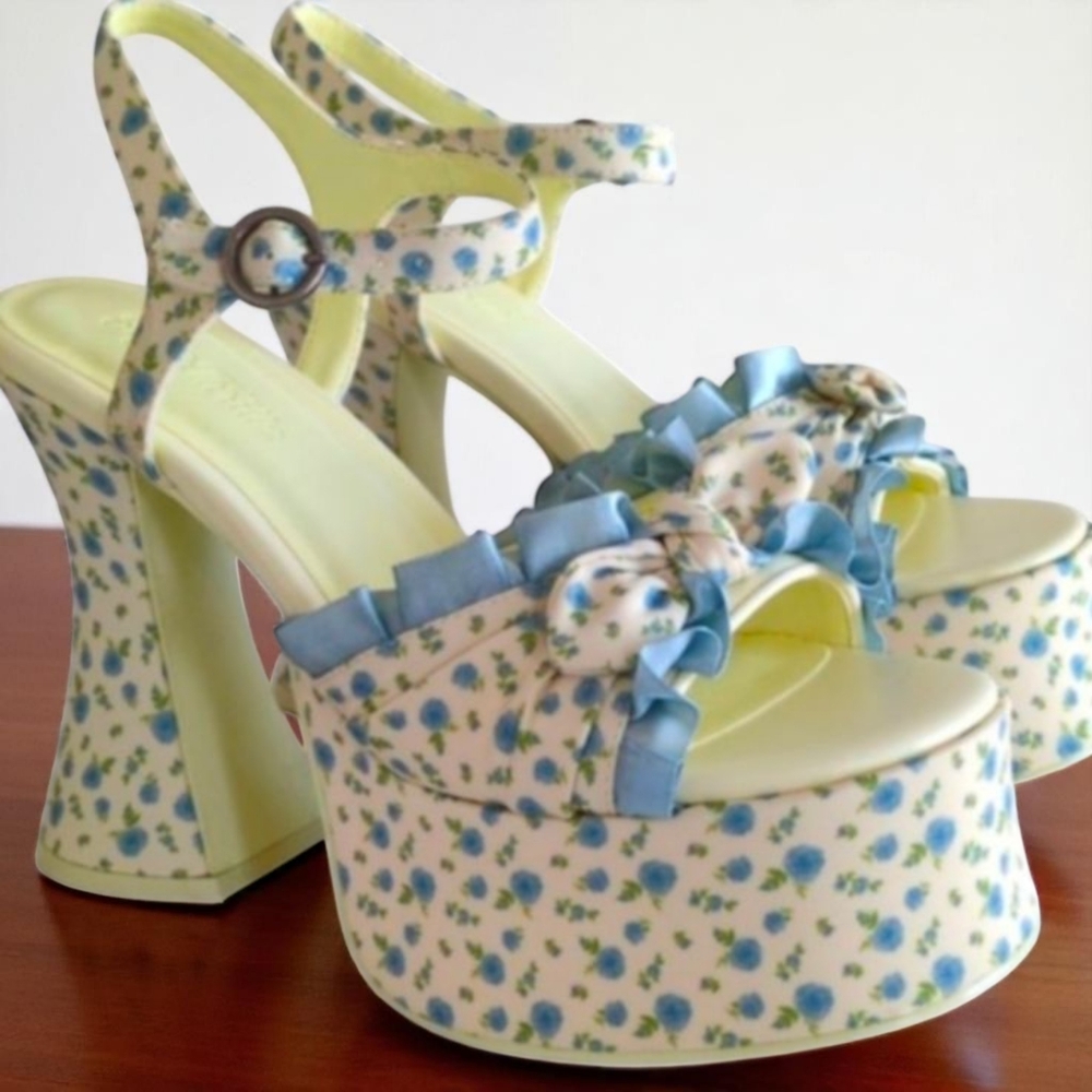 Southern Sworn Platform Sandals - Picture 7 of 12